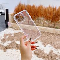 Luxury Transparent Case for Samsung A04s A53 A54 A55 S20 FE S24 Ultra iPhone 16 11 Pro Max Xiaomi 11 Lite Redmi Note13 Soft TPU Back Cover Clear Cases for iPhone 7/8 skaidri