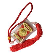 Great Compassion Mantra Scripture Car Pendant Buddhist Charms Rearview Mirrorr Decoration Hanging