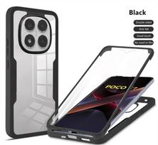 360 Full Phone Case For POCO X7 X6 M6 X5 X4 X3 Pro 5G Screen Protector Cases For POCO F7 Ultra F6 F5 M4 M3 Pro X3 NFC C65 Cover for Poco F6 juoda