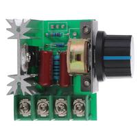 AC 220V 2000W Tiristorinis variklio greičio reguliatorius, reguliuojamas galios reguliatorius temperatūrai