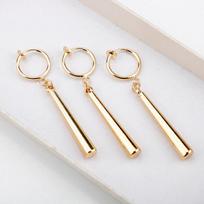 Japanese Anime One-piece Theme Roronoa Zoro Earrings Fashion Cartoon Jewelry Accessories Gifts for Friends and Fans AVE