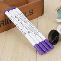 4pcs Stitch Markers Soluble Cross Stitch Water Erasable Pens Ink Fabric Marker Marking Pens DIY 4pcs purple