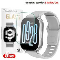 Grūdinto stiklo ekrano apsauga Xiaomi Redmi Watch 5 Active/Lite priedams Apsauga nuo įbrėžimų Redmi Watch 4 stiklui Redmi Watch 5 Active