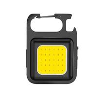 Super Ryškus MINI COB Raktų Pakabuko Žibintuvėlis Įkraunama Lempa Kempingo Šviesos su Magnetu 4 Apšvietimo Režimai Kempingui Namams Plastic,1PC