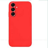 Dėklas Samsung S25 FE dangtelis Samsung Galaxy S25 FE Capas buferis originalus skystas silikonas smūgiams atsparus minkštas Fundas Samsung S25 FE raudona