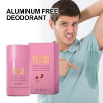 Deodorantas be aliuminio, Antiperspirantas lazdelėje, Pažastų dezodorantas lazdelėje, išlaiko gaivų kvapą, Nesukelia riebumo, 30G One Size rožinė