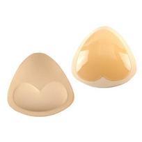 1 pora moteriškų krūtinės įdėklų, atsparių prakaitui, neslystančių, nematomų, plonų, kvėpuojančių, pastorintų krūtų palaikymo lipnių uždengimų speneliams, be petnešėlių liemenėlė