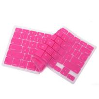 Silicone Keyboard Skin Protector Film Case Cover for Apple Macbook Pro Laptop rožinė