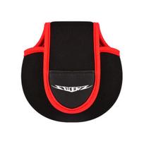 Baitcast Reel Bag Opening Mouth Good Elasticity Waterproof Protect Thickened Fishing Reel Case Bag for Outdoor Fishing raudona