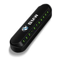 1 vnt. Automobilio laikino parkavimo kortelė Telefono numerio kortelė Plokštelės lipdukas BMW M Power Performance F10 F31 E36 E39 E87 E90 X3 X5 X6 X7