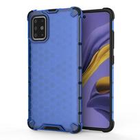 Skirta Samsung Galaxy A11 A41 A51 A71 dėklas Skaidrus hibridinis šarvuotas smūgiams atsparus telefono dėklas Skirta Samsung M31 M31S M51 Skaidrus galinis dangtelis For Galaxy A11 dangaus mėlyna spalva