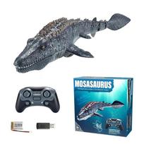 RC Mosazauro Dinozauro Valties Žaislas 2.4GHz Nuotolinio Valdymo Elektrinis Vandens Gyvūno Laivas Vaikams Lauko Baseinas Vasaros Berniukų Gimtadienio Dovana 3712-1A