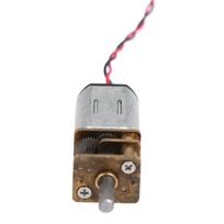 DC 5V Pavarų Variklis Pilnai Metalinė Pavarų Dėžė Variklis Lėtas Greitis Elektrinis Variklis Svoris 12g