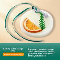 Spinta, Namų batų spintelė, Miegamasis, Kūrybiškas automobilio interjeras, Ilgai išliekantis aromatinis vaško lakštas Bath orange wind