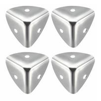 Silver Tone Corner Protectors Square Corners Tables