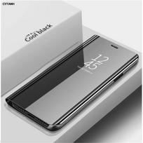 Luxury Mirror Flip Case For Honor 200 300 400 Pro Leather Phone Cover For Honor X9D X9C X9B X9A Honor 400 200 Lite Honor 400 Lite juoda