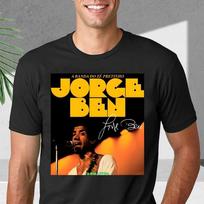 Jorge Ben Jor Signature Unisex Black T Shirt S-3XL Q8734 Unisex T-Shirt M