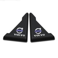 2 vnt. Silikoninis automobilio durų kampo apsauginis dangtelis Anti Collision Automobilio emblema Volvo RDESIGN XC90 XC60 XC40 XC80 S60 S90 V40 V60 black
