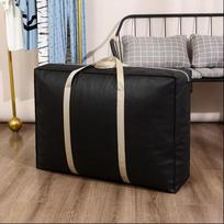 Neaustinis persikraustymo krepšys, kelioninis didelės talpos lagaminas S juoda