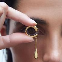 Minimalist Tassel Water Drop Ear Cuff - Trendy Unique Style