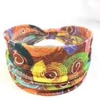 Women's Hairband Printed Wide Edge Elastic Knot Sports Yoga Headband Hair Accessories One Size