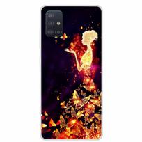Dėl dėklo Samsung Galaxy A71 A51 M31 dėklas M31S minkštas silikoninis galinis dėklas Samsung A71 M31S dangtelis A 51 smūgiams atsparus dėklas M31 dangtelis Samsung M31S black
