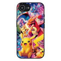 P-Pokemons GO Gengar P-Pikachus telefono dėklas Apple iPhone 17 16 Plus 13 12 Pro Max Mini X XR ProMax 16E 15+ 16Plus Air Case iPhone XS Max