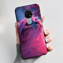 Cute Case For Nokia 6.2 / Nokia 7.2 Fundas Capa Printing Shell Protective Cover Soft Silicone Cartoon Black Casing Coque Nokia 6.2