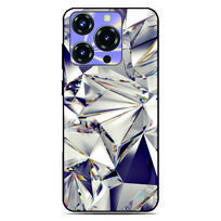 Deimantinis telefono dėklas, skirtas Blackview Wave 9C 8C 6C Shark 9 Color 8 Oscal C80 C70 C60 C30 C20 Pro Flat 2 1C 2C Tiger 13 12 Dangtelis Blackview A85 white
