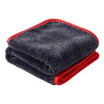 Microfiber Cleaning Cloth for Car  Microfiber Towels, Soft & Absorbent Cleaning Cloth, Wash Cloth for House, Kitchen 30x40cm raudona