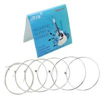 6 Pcs Folk Guitar Steel String Acoustic Guitar Strings for 6 String Classical Guitars Accessories Powerful and Durable 1