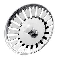 Nerūdijančio plieno 84 mm kriauklės sietelis-kamštis, tinkantis 84 mm arba 86,3 mm kriauklėms