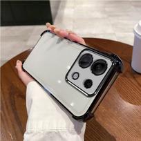 Case for Xiaomi Redmi Note 14S 4G,13 5G,13 4G Electroplated Color Border Clear Phone Casing Cover Redmi Note 14S 4G juoda