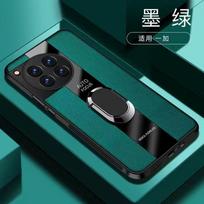 Magnetic Case For OnePlus 12 12R 11 R ACE 3 Pro Ace2 Ring Back Cover OnePlus12 5G One Plus ACE3 Pro Leather Silicone Bumper For OnePlus 12 žalia