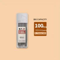 M&G  Pencil Refill 2B/HB 0.5mm 0.7mm Graphite Refill Mechanical Pencil Refill Plastic Auto Replacement Pencil Refill