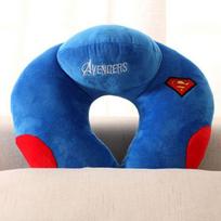 Didžiausias komfortas Lėktuvo pripučiamas kaklo pagalvė su ergonomišku U formos dizainu Superman