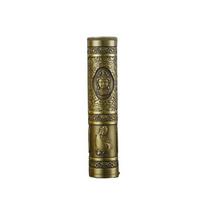 Chinese Dragon Relief Incense Barrel Buddha Statue Sealed Cigarette Box  Outdoor Travel 1