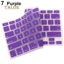 Silikoninė klaviatūros apsauginė plėvelė, dėklas, skirtas Apple Pro nešiojamojo kompiuterio prietaisams violetinė