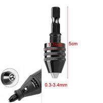 Greitai keičiamas berakis gręžtuvas šešiakampio koto adapterio vairuotojas Aliuminio lydinys Naujas karštas 0.3-3.4mm