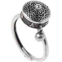 Budistų P rayer Circle L otus Heart Mantra Ring L ucky Ring Open Ring
