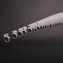14 / 22 vnt A rinkinys Silica Ge meškerės kreipiančiosios žiedinės meškerės vielos silikoninis žiedas skirtingo dydžio 0,9 -22 mm žuvies reikmenų priedai