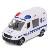 Žaislinis inerciinis žaislinis automobilis Mažo berniuko žaislas Gaisrinės greitosios pagalbos automobilio modelis