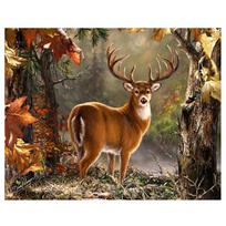 Brand New 5d Diamond Painting Diy Animal Bear Deer Diamond Mosaic Wolf Cross Stitch Kit Home Wall Decoration Personalized Gift Full Round 20x30CM beige