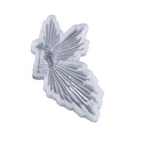 Mergina su fleitos angelo veidrodžiu blizgiu silikoniniu formavimu „pasidaryk pats“ kristalų epoksidinės dervos formomis 2