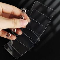 10 vnt. tvirtas permatomas telefono dirželio pataisos tarpiklis, skirtas mobiliojo telefono pririšimo kortelei universalus laido spaustukas, užsegamas pakabinamas dirželis
