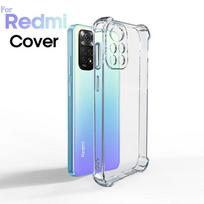 Prabangus skaidrus telefono dėklas, skirtas Redmi Note 11 10 9 Pro Max smūgiams atsparus dėklas, esantis Redmi Note 10S 11S 9S 8 7 6 Pro 10A 10C 9A Galinis dangtelis For Redmi Note 5 skaidri