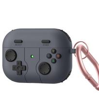 Dėklas Airpods Pro 2 3D Gamepad Gameboy Dėklas, skirtas Airpods 3 2021 Ausinių priedai Minkštas apsauginis dėklas, skirtas Airpods 1 2 airpods 3 2021 juoda