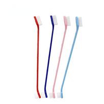 Naminių šunų kačių dantų šepetėlis. 2pcs raudona