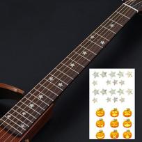 Gyvūnų augalų raštų gitaros grifas, lipdukai Gitaros lipdukai Dekoracija A pumpkin
