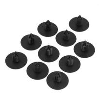 Automobilio varžtas Automobilių dalys Plastikinės kniedės Automobilio tvirtinimo elementų laikikliai Tvirtinimo varžtai Užsegama sagtis 10pcs black